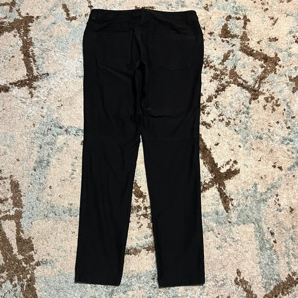 Lululemon Mens ABC Pant Slim Utilitech Size 34 Black - Picture 2 of 7